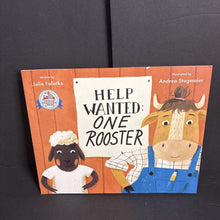 Load image into Gallery viewer, Help Wanted: One Rooster (Julie Falatko) -paperback
