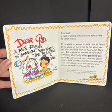 Load image into Gallery viewer, Dear God, Thank You For Friends (Dear God Kids) (Annie Fitzgerald &amp; Ken Abraham) -religion board
