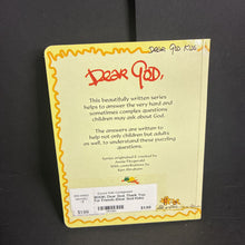 Load image into Gallery viewer, Dear God, Thank You For Friends (Dear God Kids) (Annie Fitzgerald &amp; Ken Abraham) -religion board
