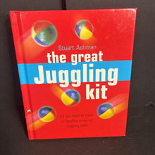 Load image into Gallery viewer, The Great Juggling Kit (Stuart Ashman) -activity hardcover
