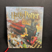 Load image into Gallery viewer, Harry Potter and the Sorcerer's Stone: Illustrated Edition (J.K. Rowling &amp; Jim Kay) -series hardcover
