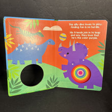 Load image into Gallery viewer, Dino Colors (Caroline Silva) (Little Hippo) -board
