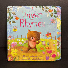 Load image into Gallery viewer, Finger Rhymes (Usborne) (Nursery Rhymes) -board
