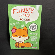 Load image into Gallery viewer, Funny Pun Jokes (Bendon) -humor paperback
