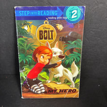 Load image into Gallery viewer, My Hero Bolt (Step Into Reading Level 2) (Apple Jordan) (Disney Bolt)-character reader paperback
