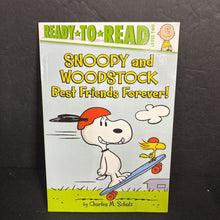 Load image into Gallery viewer, Snoopy and Woodstock Best Friends Forever! (Ready to Read Level 2) (Charles M. Schulz) (Peanuts) -character reader paperback
