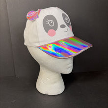 Load image into Gallery viewer, Girls Panda Bear Toddler Hat (NEW)
