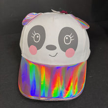 Load image into Gallery viewer, Girls Panda Bear Toddler Hat (NEW)
