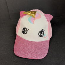 Load image into Gallery viewer, Girls Sparkly Unicorn Hat (NEW)
