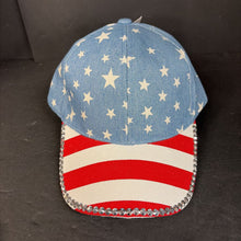Load image into Gallery viewer, Girls Studded USA Hat (NEW)
