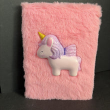Load image into Gallery viewer, Squishy Unicorn Plush Journal Notebook (NEW)
