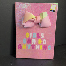 Load image into Gallery viewer, "Girls Can Do Anything" Journal Notebook (NEW)
