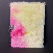 Load image into Gallery viewer, Plush Heart Journal Notebook w/Lock &amp; Key (NEW)
