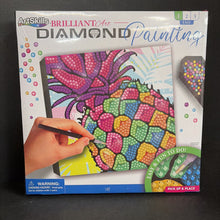 Load image into Gallery viewer, Brilliant Art Pineapple Diamond Painting Kit (NEW) (Art Skills)
