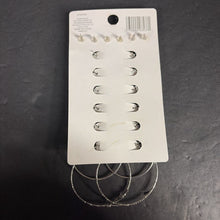 Load image into Gallery viewer, 9pk Stud &amp; Hoop Earrings (NEW)
