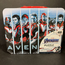 Load image into Gallery viewer, 48pc Avengers Endgame Puzzle in Tin Container (NEW)
