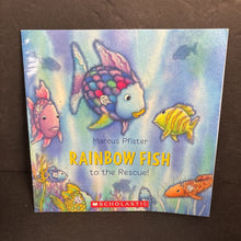Load image into Gallery viewer, Rainbow Fish to the Rescue! / Good Night, Little Rainbow Fish (Marcus Pfister) -character paperback
