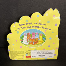 Load image into Gallery viewer, Five Bouncing Bunnies (Season: Spring, Holiday: Easter) -board
