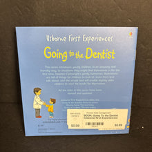 Load image into Gallery viewer, Going To the Dentist (Usborne First Experiences) (Anne Cirvali)-paperback
