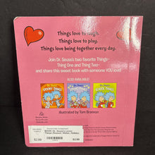 Load image into Gallery viewer, Dr. Seuss's Lovey Things (Season: Winter, Holiday: Valentine's Day) -character dr. seuss board
