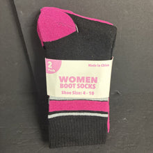 Load image into Gallery viewer, 2pk Womens Boot Socks (NEW)

