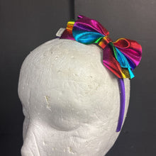Load image into Gallery viewer, Rainbow Bow Headband (NEW)
