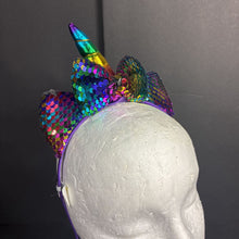 Load image into Gallery viewer, Reverse Sequin Unicorn Headband (NEW)
