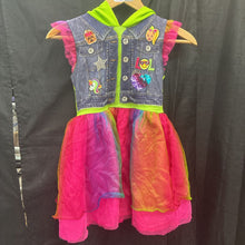 Load image into Gallery viewer, Hooded Tulle Sequin Dress
