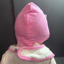 Load image into Gallery viewer, Girls Hat &amp; Bib Set
