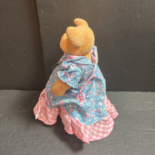 Load image into Gallery viewer, Selma Jean Possum Queen Flocked Bear 1986 Vintage Collectible (Furskins)
