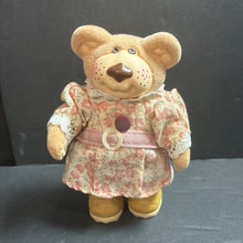 Load image into Gallery viewer, Fannie Faye Flocked Bear 1986 Vintage Collectible (Furskins)
