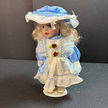 Load image into Gallery viewer, Porcelain Doll in Flower Dress (Far East Brokers)
