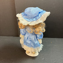 Load image into Gallery viewer, Porcelain Doll in Flower Dress (Far East Brokers)
