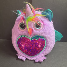 Load image into Gallery viewer, Sequin Surprise Owlcorn Plush
