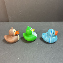 Load image into Gallery viewer, 3pk Bath Ducks
