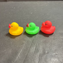 Load image into Gallery viewer, 3pk Mini Bath Ducks
