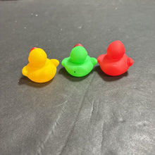 Load image into Gallery viewer, 3pk Mini Bath Ducks
