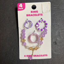 Load image into Gallery viewer, 4pk Rings &amp; Bracelets (NEW)

