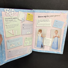 Load image into Gallery viewer, [NEW] Make It Paper Dresses - Paper, Stencils, Press-Outs, &amp; Stickers (Disney Frozen)-character activity hardcover
