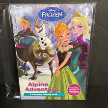 Load image into Gallery viewer, [NEW] Alpine Adventure: A Charming Coloring Book (Disney Frozen) -character activity paperback
