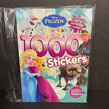 Load image into Gallery viewer, [NEW] Disney Frozen 1000 Stickers - Over 60 Activities Inside! -character activity paperback
