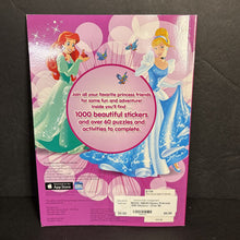Load image into Gallery viewer, [NEW] Disney Princess 1000 Stickers - Over 60 Activities Inside! -character activity paperback
