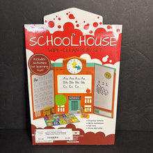 Load image into Gallery viewer, [NEW] Schoolhouse Wipe-Clean Playset Trifold, Notepad, &amp; Sticker Sheet (Pre K-1) (Bendon) -workbook paperback
