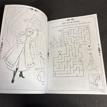 Load image into Gallery viewer, [NEW] Disney Frozen II Coloring &amp; Activity Book with Punch-Out Projects - Includes 6 Double-Sided Project Pages! Plus a Bonus Picture Frame on the Back! (Bendon) -character activity paperback
