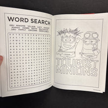Load image into Gallery viewer, [NEW] Despicable Me 3: Coloring &amp; Activity Book w/ Crayons (Bendon) -character activity paperback
