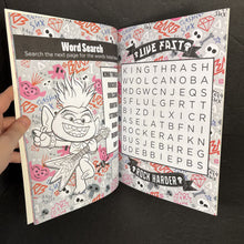 Load image into Gallery viewer, [NEW] Trolls World Tour Glitter and Sparkles w/ 50 Jewel Stickers &amp; Over 40 Activities Inside (Bendon) -character activity paperback
