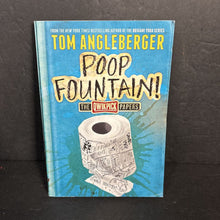 Load image into Gallery viewer, Poop Fountain! (The Qwikpick Papers) (Tom Angleberger) -series paperback
