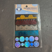 Load image into Gallery viewer, 155pc Modern Metallics Pattern Stickers (NEW)
