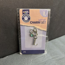 Load image into Gallery viewer, 2pc "L" Letter Charm Set (NEW)
