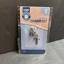 Load image into Gallery viewer, 2pc "T" Letter Charm Set (NEW)
